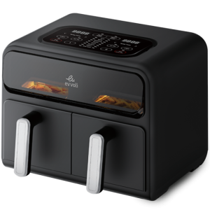 قلاية هوائية ٩ لتر نافذة شفافة درجين