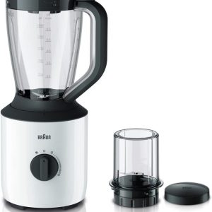 خلاط فواكه مع مطحنة 1.5ليتر لون أبيض استطاعة 800 واط JB3115WH