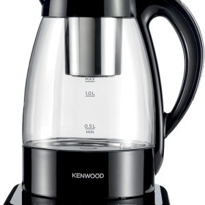 إبريق شاي كهربائي زجاج قاعدة سوداء تحكم لمس TMG70.000CL