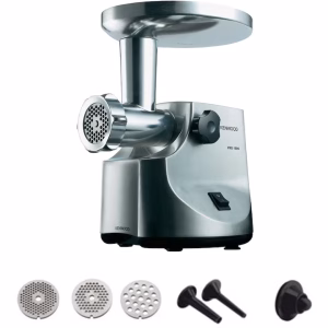 فرامة لحمة 1600 واط جسم معدني مزودة بثلاث قياسات لمصاف و رأسية لتحضير الكبة MG510