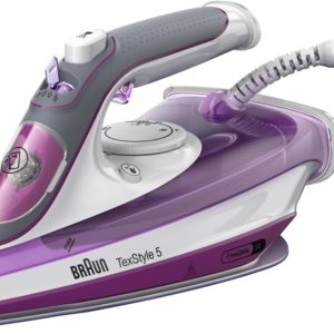 مكواة بخار 2700واط لون بنفسجي أرضية سوبر سيراميك مانع تنقيط تنظيف ذاتي SI5037VI